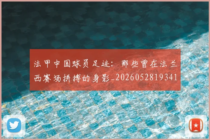 法甲中国球员足迹：那些曾在法兰西赛场拼搏的身影_20260528193418